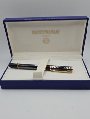 Waterman Black & Gold Fountain Pen